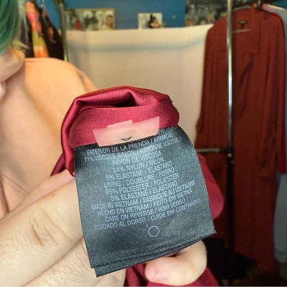 Elie Tahari size 6 Elegant Red Dress - Picture 3 of 5